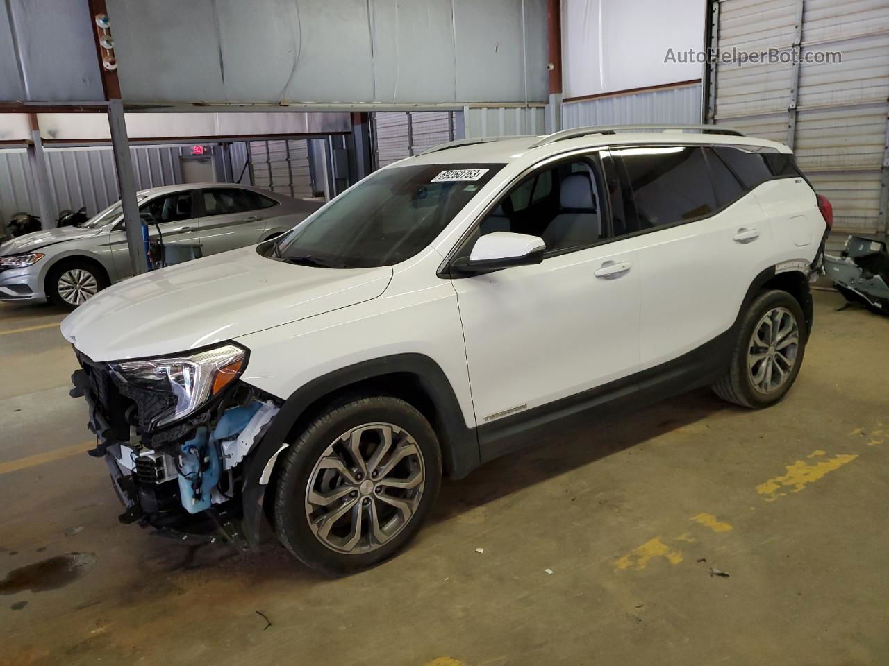 2020 Gmc Terrain Slt White vin: 3GKALPEX0LL215464