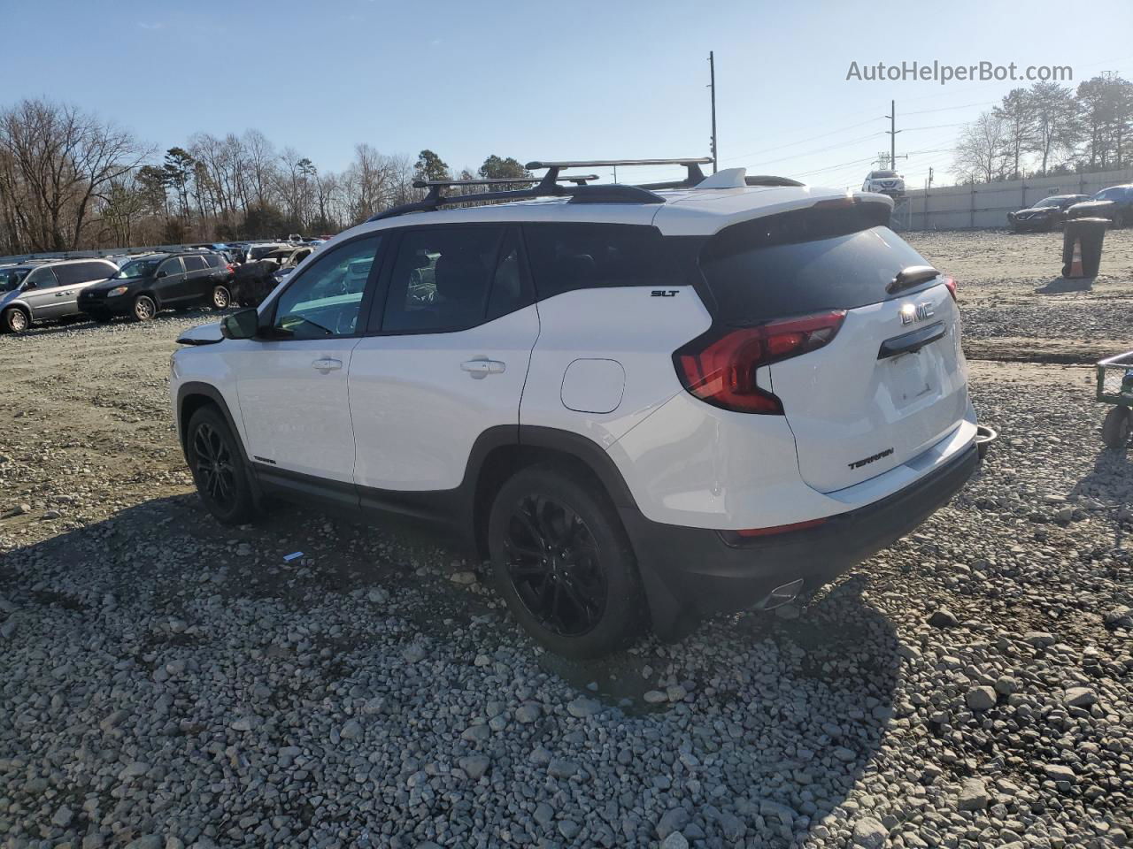 2020 Gmc Terrain Slt White vin: 3GKALPEX0LL308601