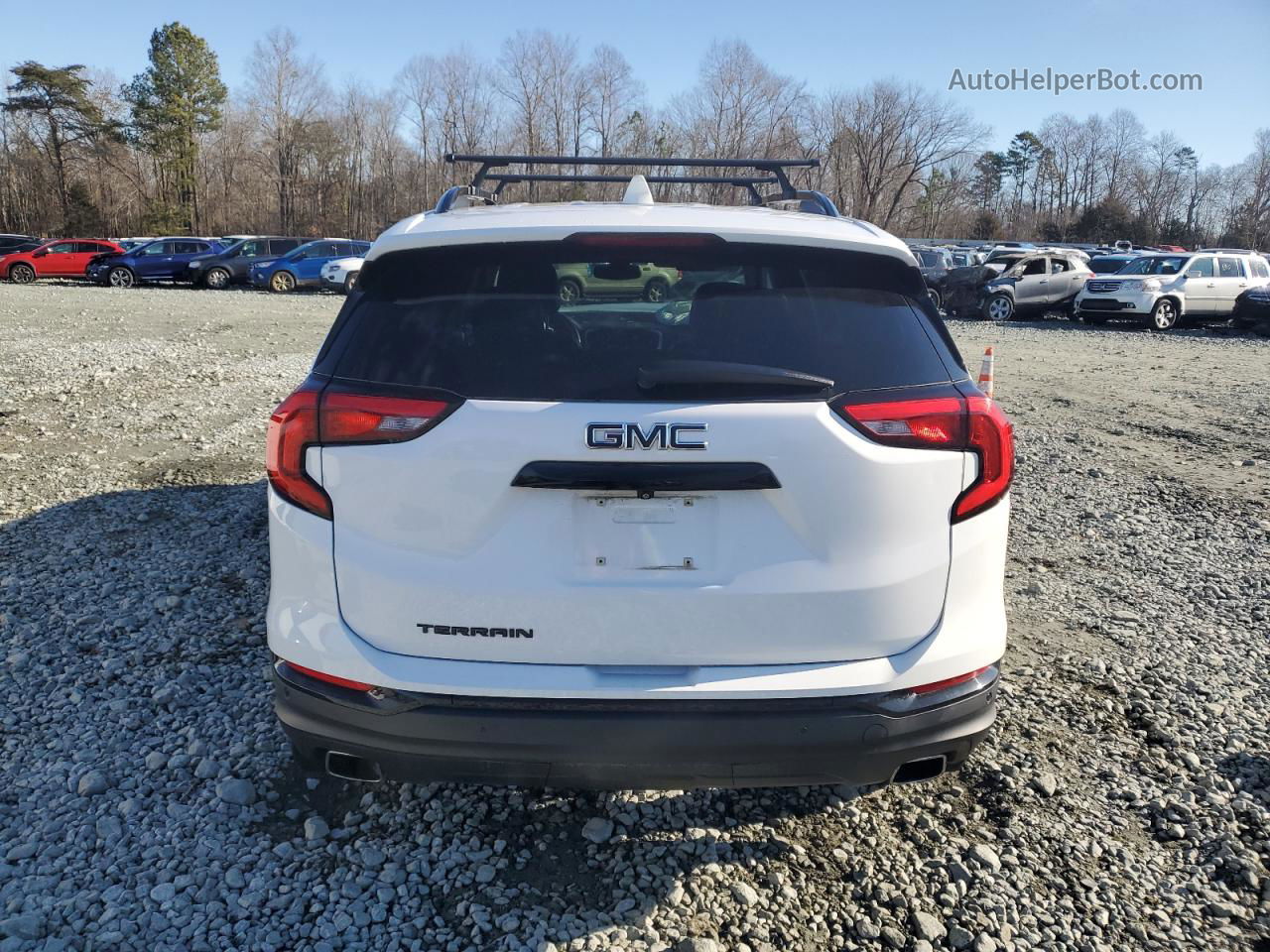 2020 Gmc Terrain Slt White vin: 3GKALPEX0LL308601