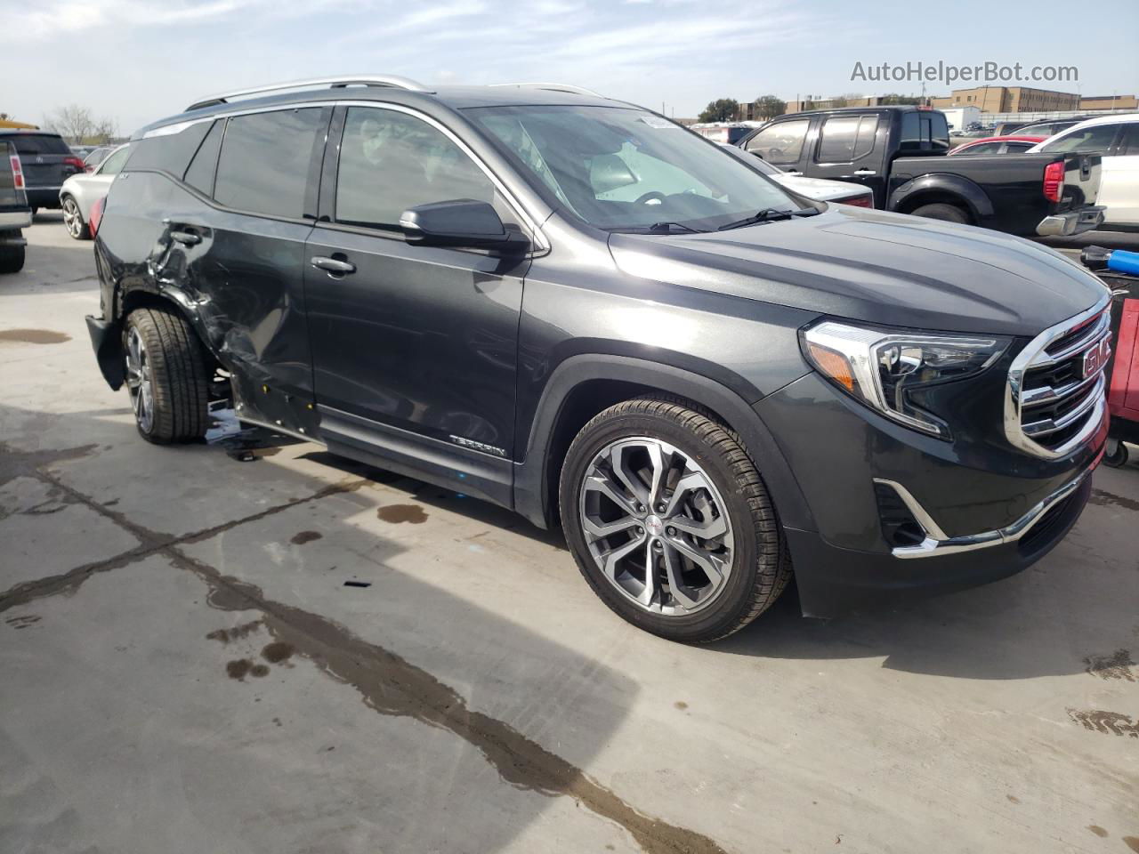 2019 Gmc Terrain Slt Gray vin: 3GKALPEX1KL224219