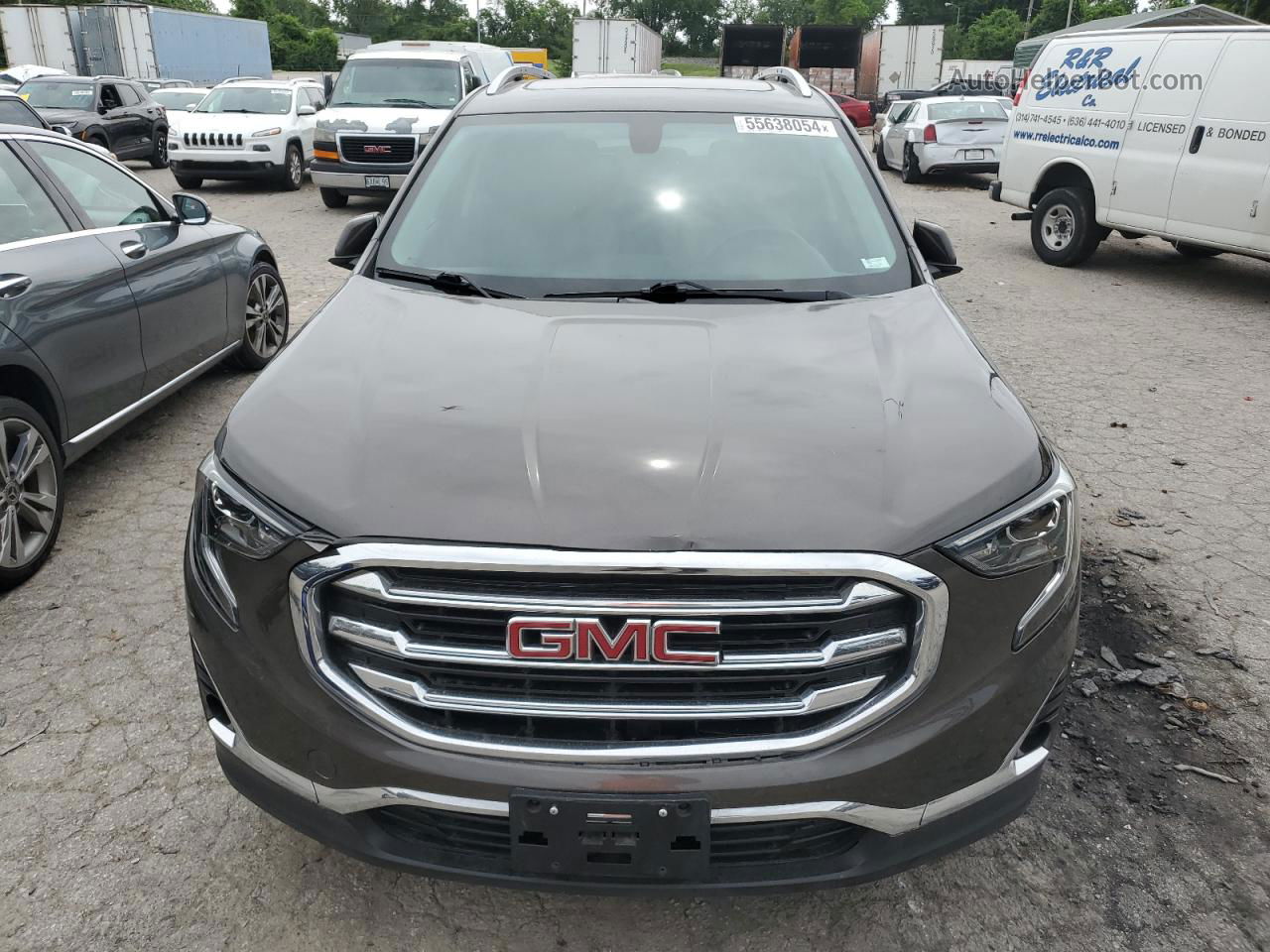 2019 Gmc Terrain Slt Brown vin: 3GKALPEX2KL163480