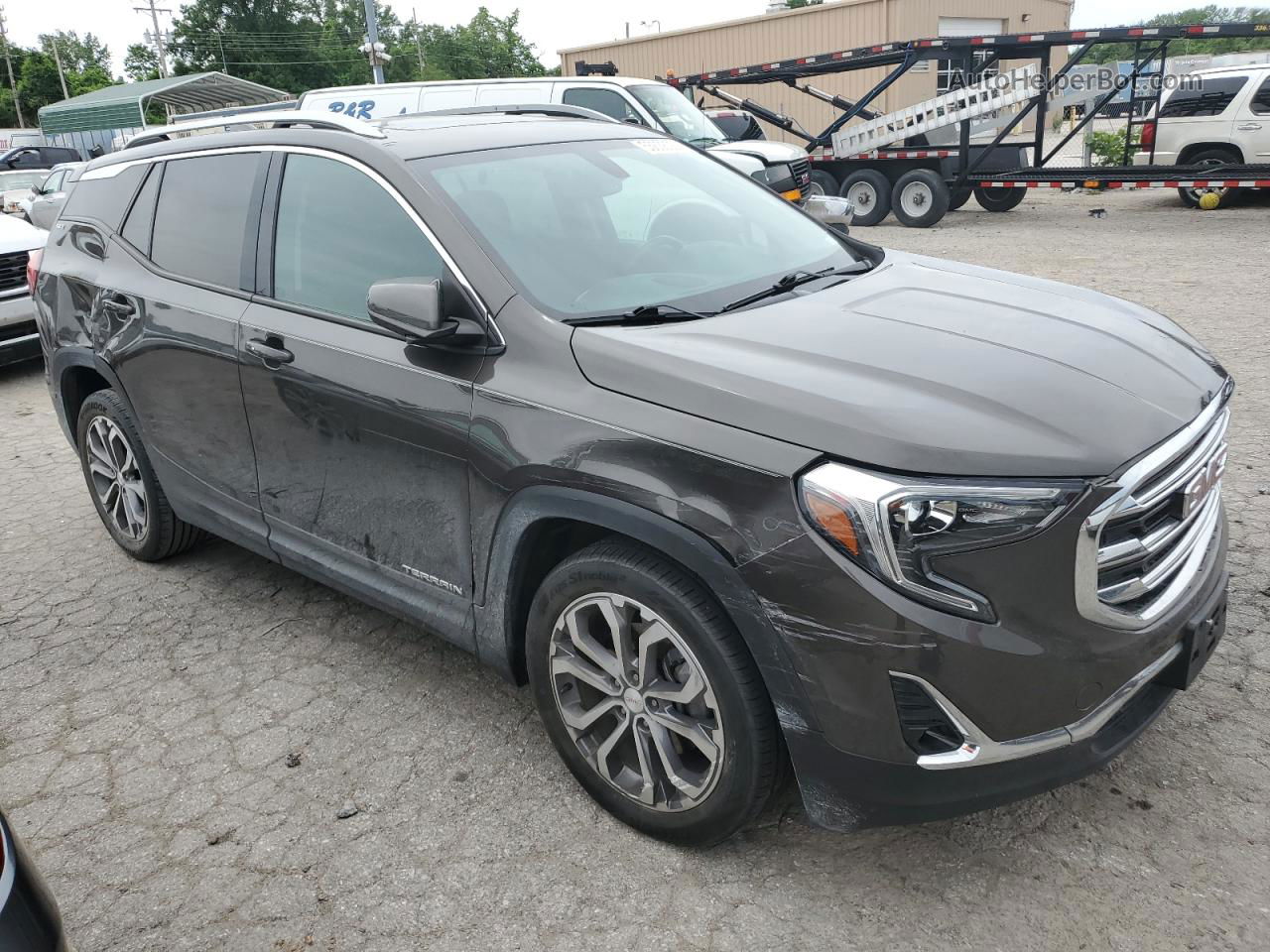 2019 Gmc Terrain Slt Brown vin: 3GKALPEX2KL163480