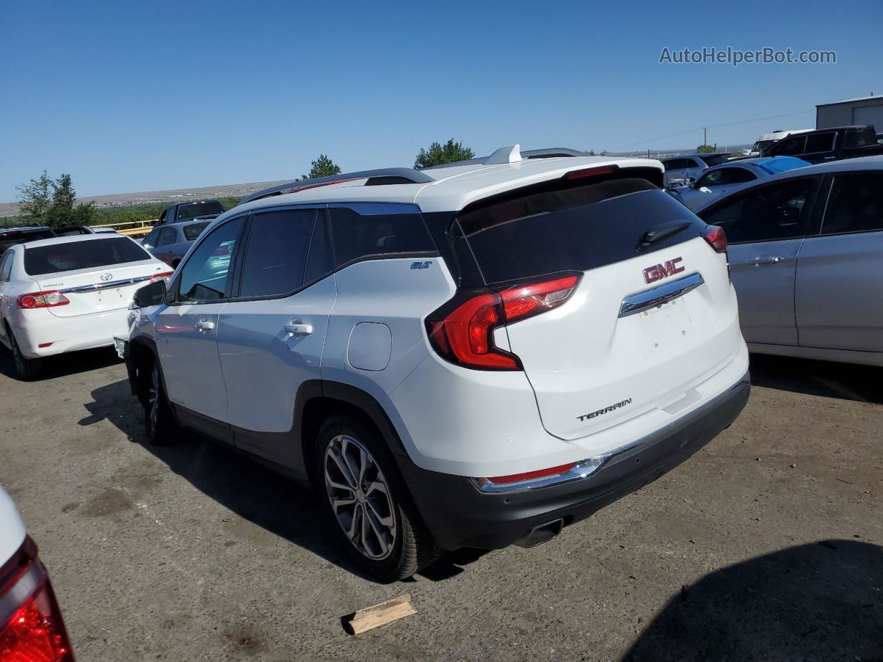 2020 Gmc Terrain Slt White vin: 3GKALPEX2LL217569