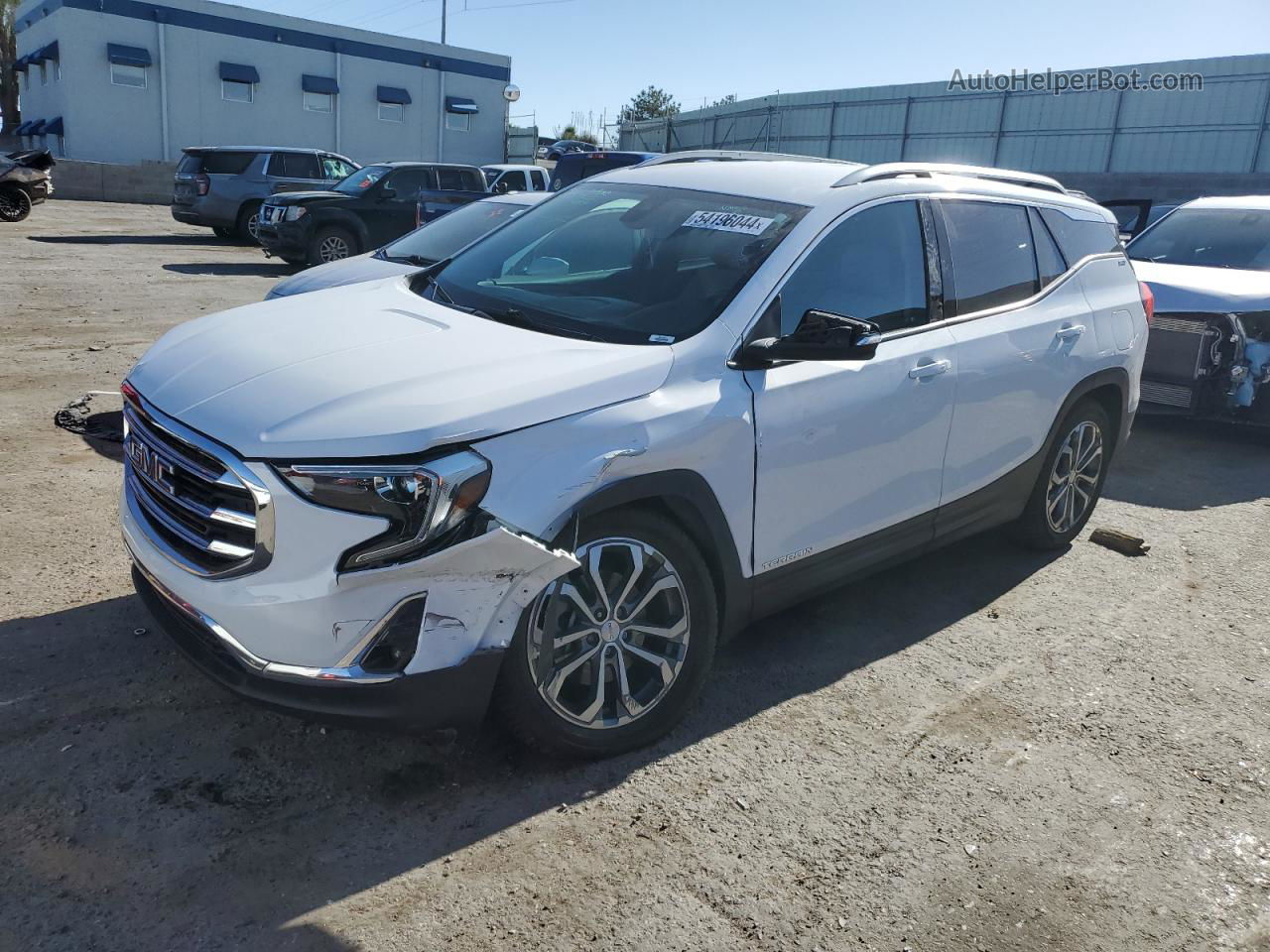 2020 Gmc Terrain Slt White vin: 3GKALPEX2LL217569