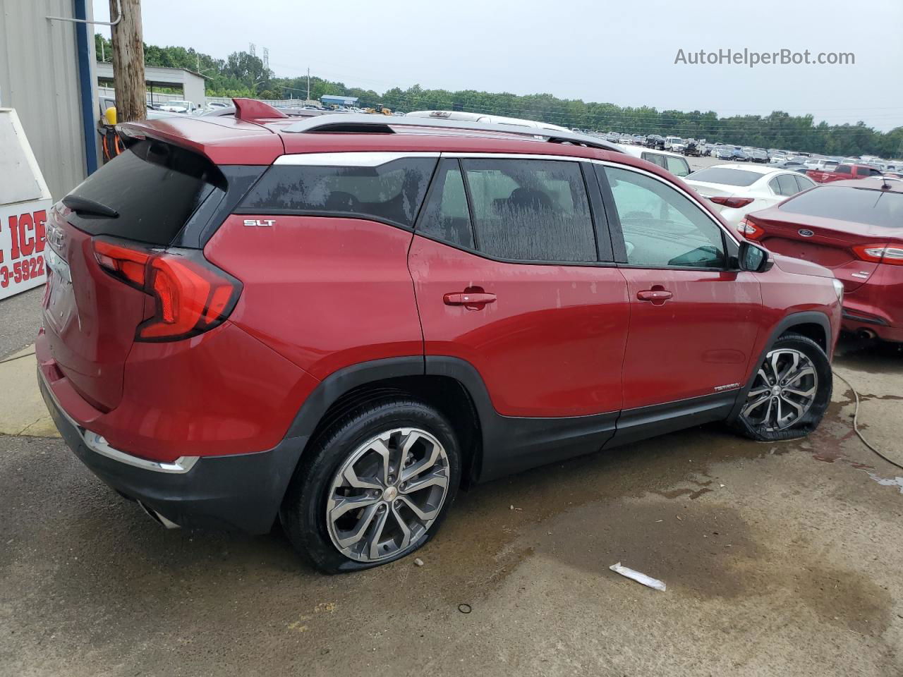 2019 Gmc Terrain Slt Red vin: 3GKALPEX4KL299352