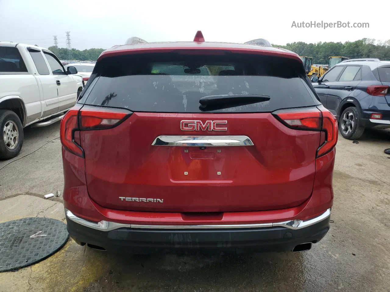 2019 Gmc Terrain Slt Red vin: 3GKALPEX4KL299352