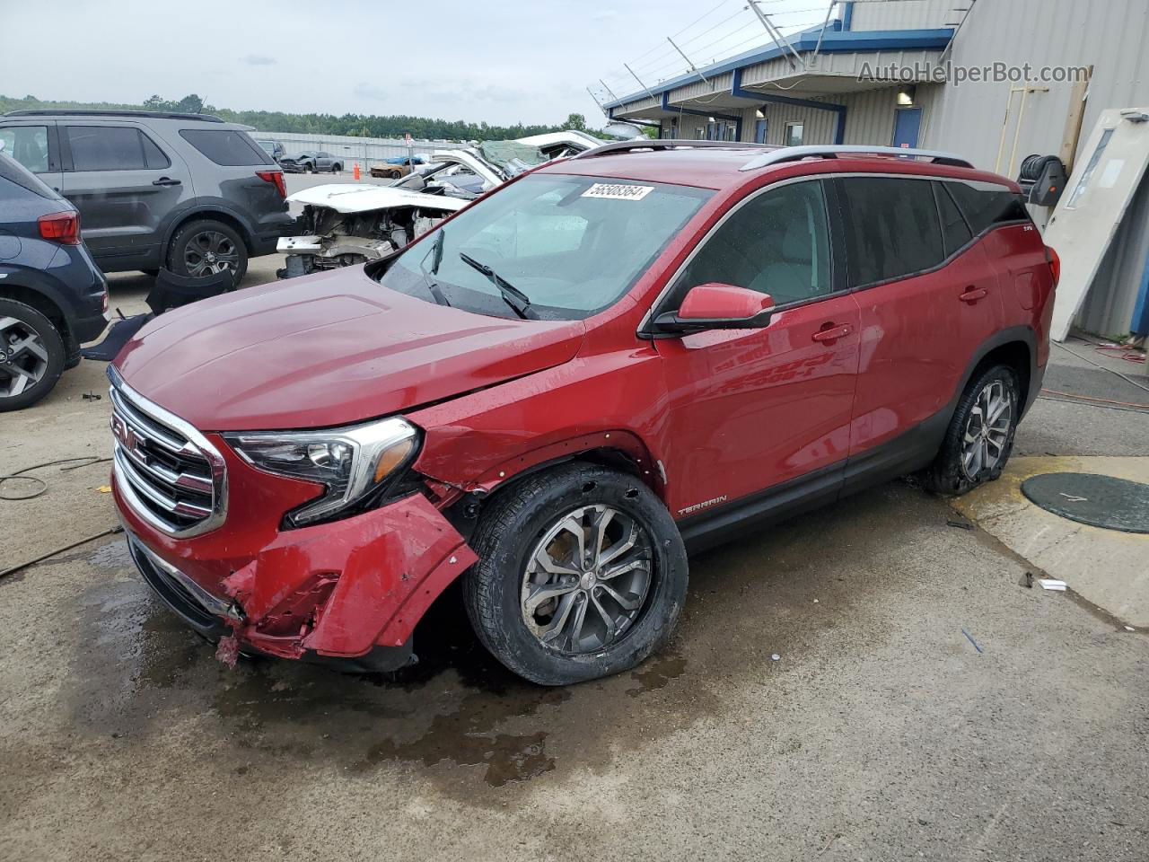 2019 Gmc Terrain Slt Red vin: 3GKALPEX4KL299352