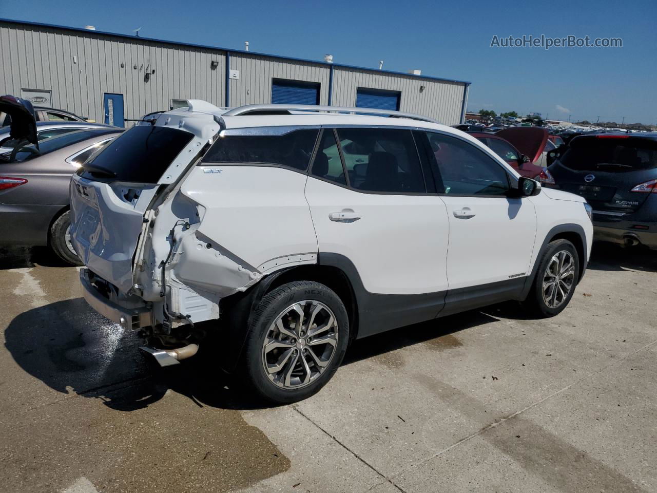 2020 Gmc Terrain Slt Белый vin: 3GKALPEX4LL274789