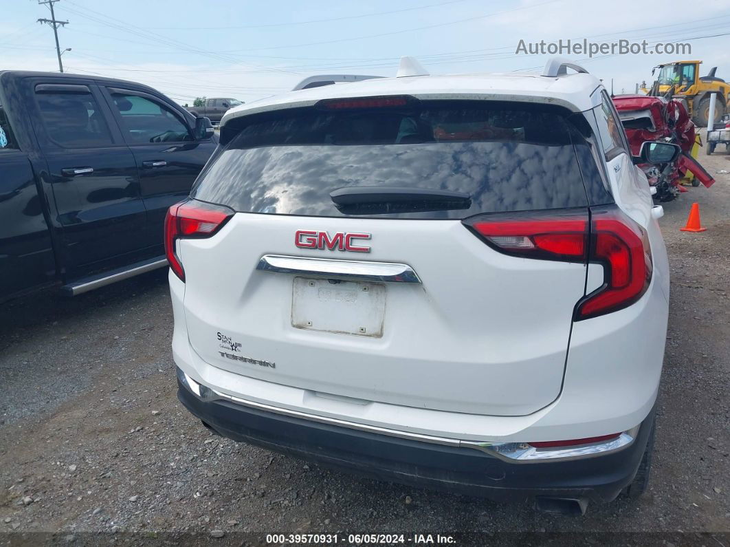 2019 Gmc Terrain Slt White vin: 3GKALPEX5KL270653