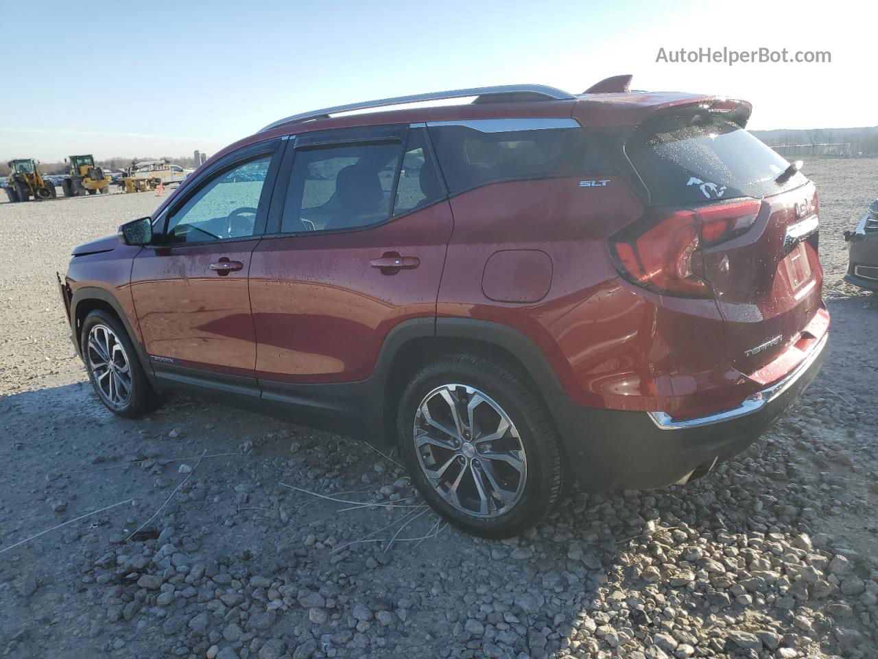 2019 Gmc Terrain Slt Burgundy vin: 3GKALPEX5KL354892