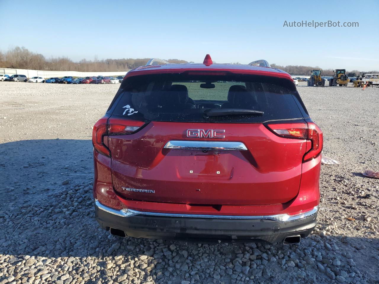 2019 Gmc Terrain Slt Burgundy vin: 3GKALPEX5KL354892