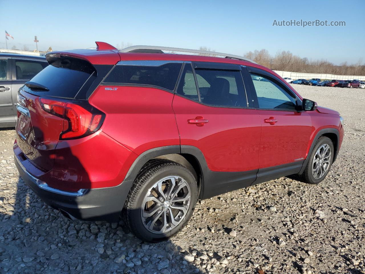 2019 Gmc Terrain Slt Burgundy vin: 3GKALPEX5KL354892