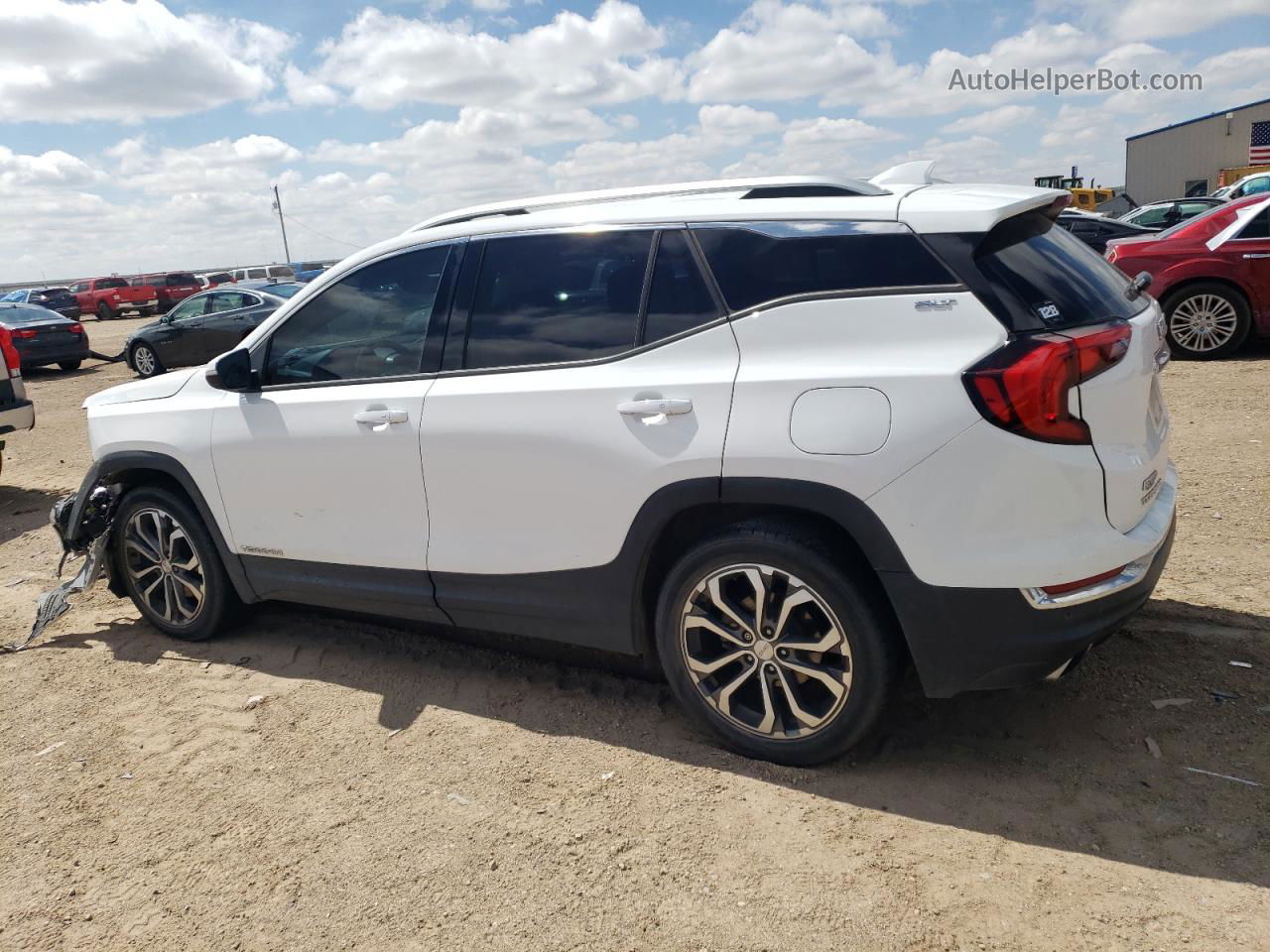 2019 Gmc Terrain Slt White vin: 3GKALPEX5KL385964