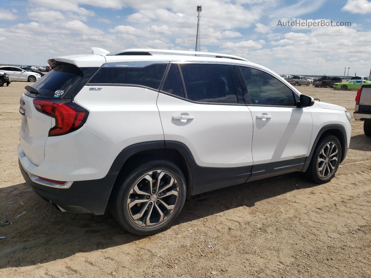 2019 Gmc Terrain Slt White vin: 3GKALPEX5KL385964