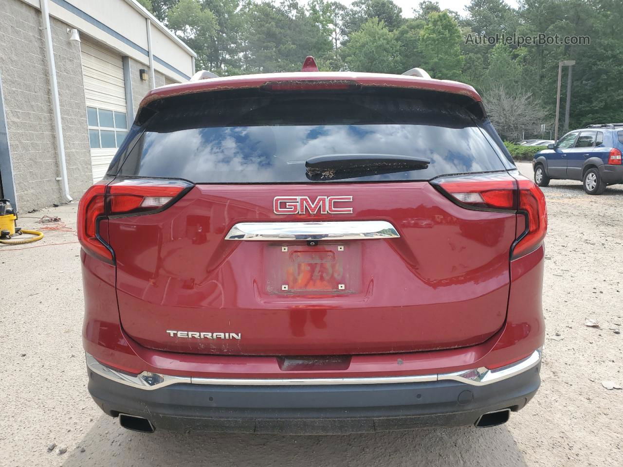 2019 Gmc Terrain Slt Red vin: 3GKALPEX5KL395457