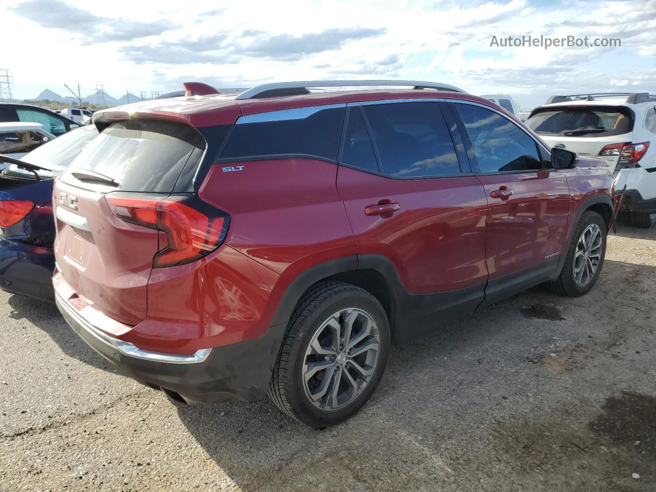 2020 Gmc Terrain Slt Maroon vin: 3GKALPEX5LL131673