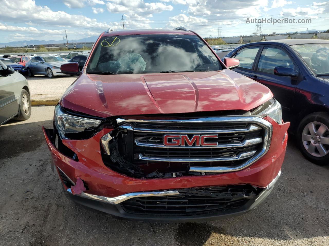 2020 Gmc Terrain Slt Maroon vin: 3GKALPEX5LL131673