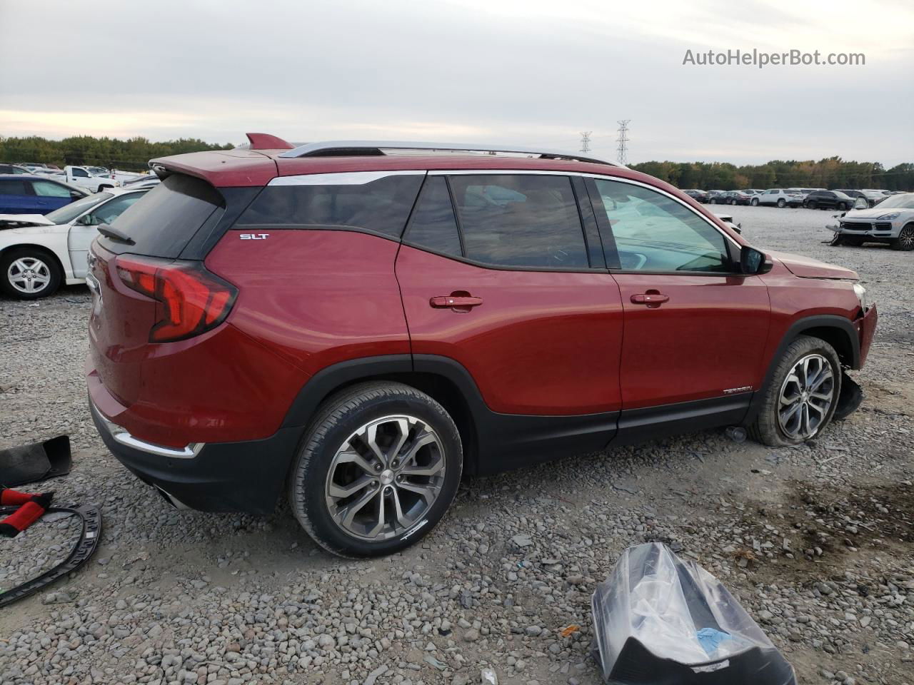 2019 Gmc Terrain Slt Red vin: 3GKALPEX6KL131387