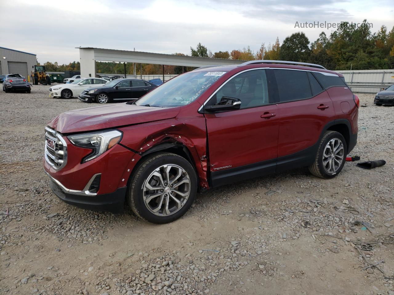 2019 Gmc Terrain Slt Red vin: 3GKALPEX6KL131387