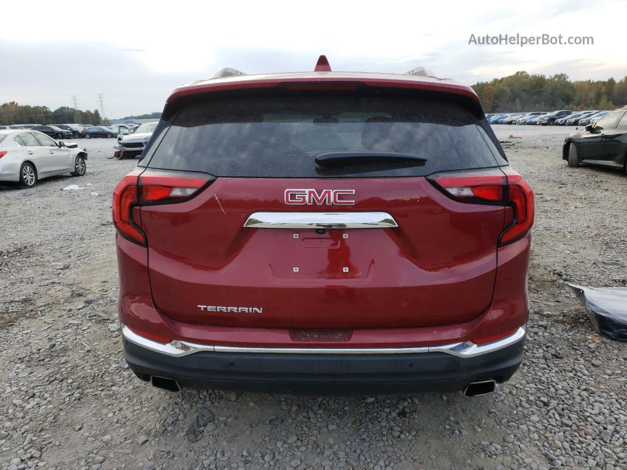 2019 Gmc Terrain Slt Red vin: 3GKALPEX6KL131387