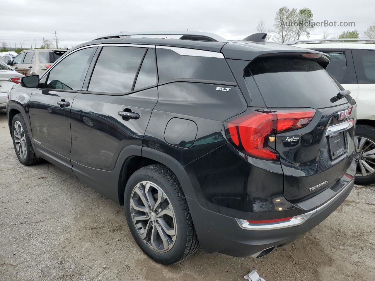 2019 Gmc Terrain Slt Черный vin: 3GKALPEX6KL157164