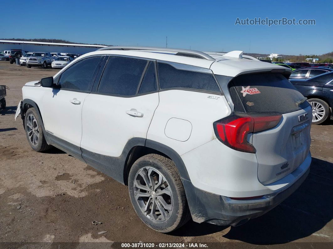 2019 Gmc Terrain Slt White vin: 3GKALPEX6KL181321