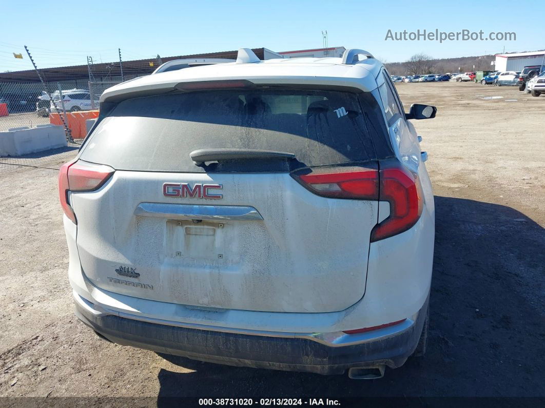 2019 Gmc Terrain Slt White vin: 3GKALPEX6KL181321