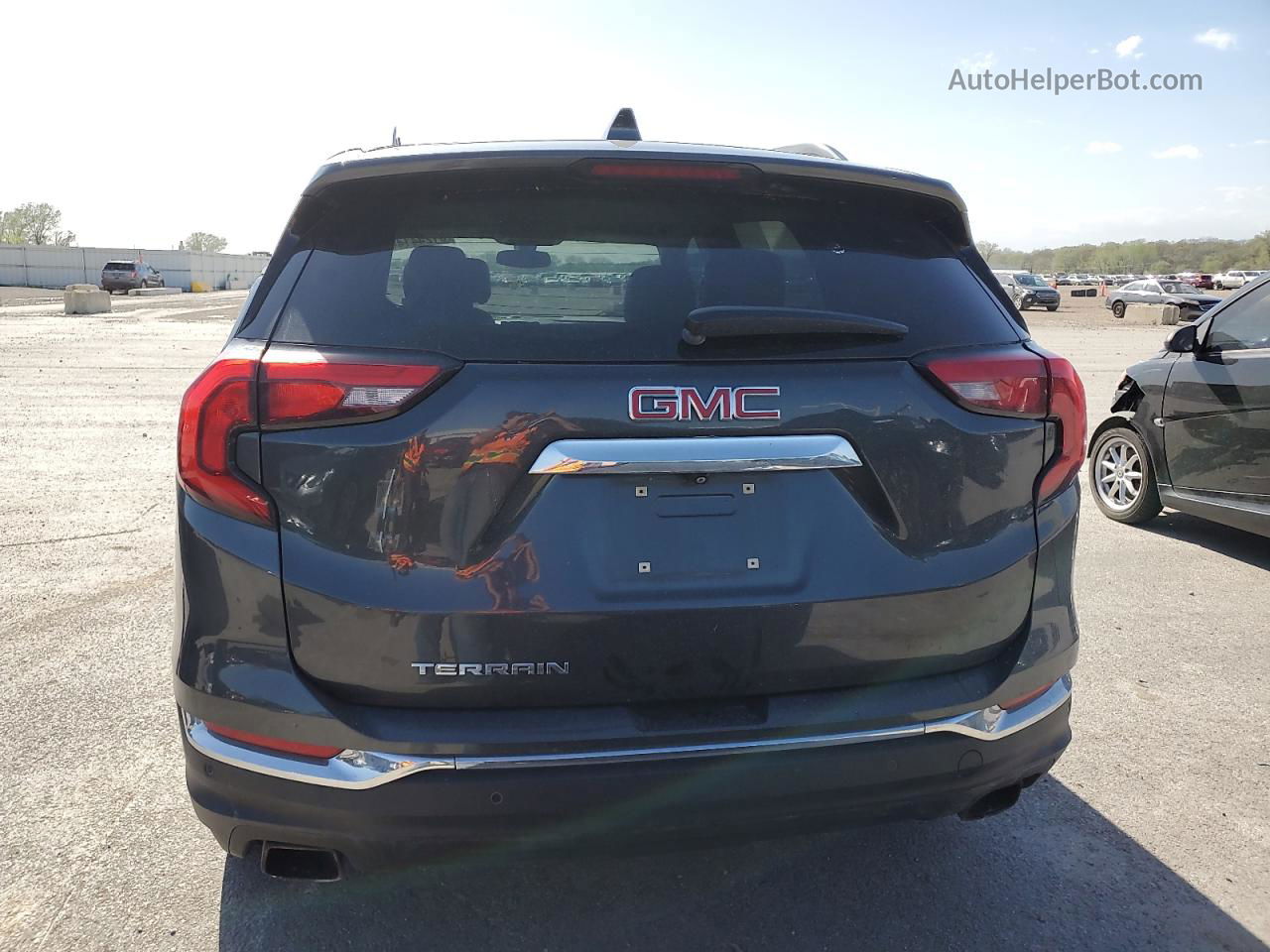 2019 Gmc Terrain Slt Серый vin: 3GKALPEX6KL311131