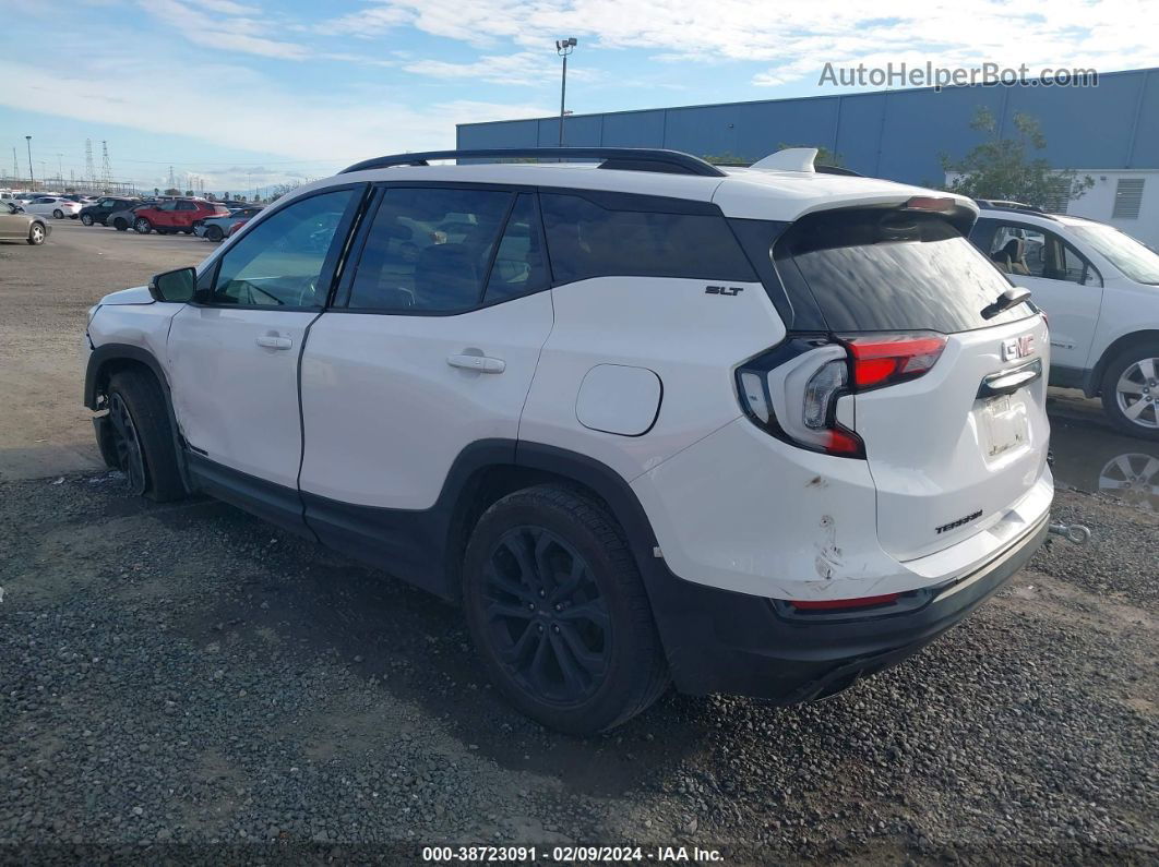 2019 Gmc Terrain Slt White vin: 3GKALPEX6KL315373