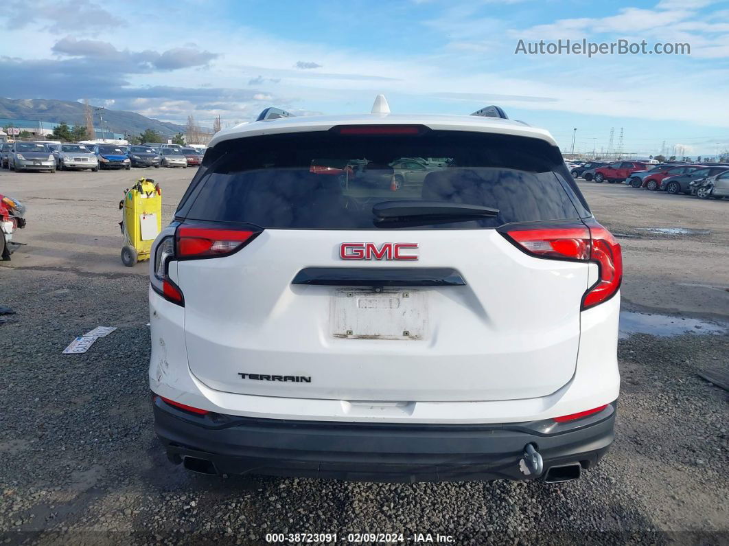 2019 Gmc Terrain Slt White vin: 3GKALPEX6KL315373