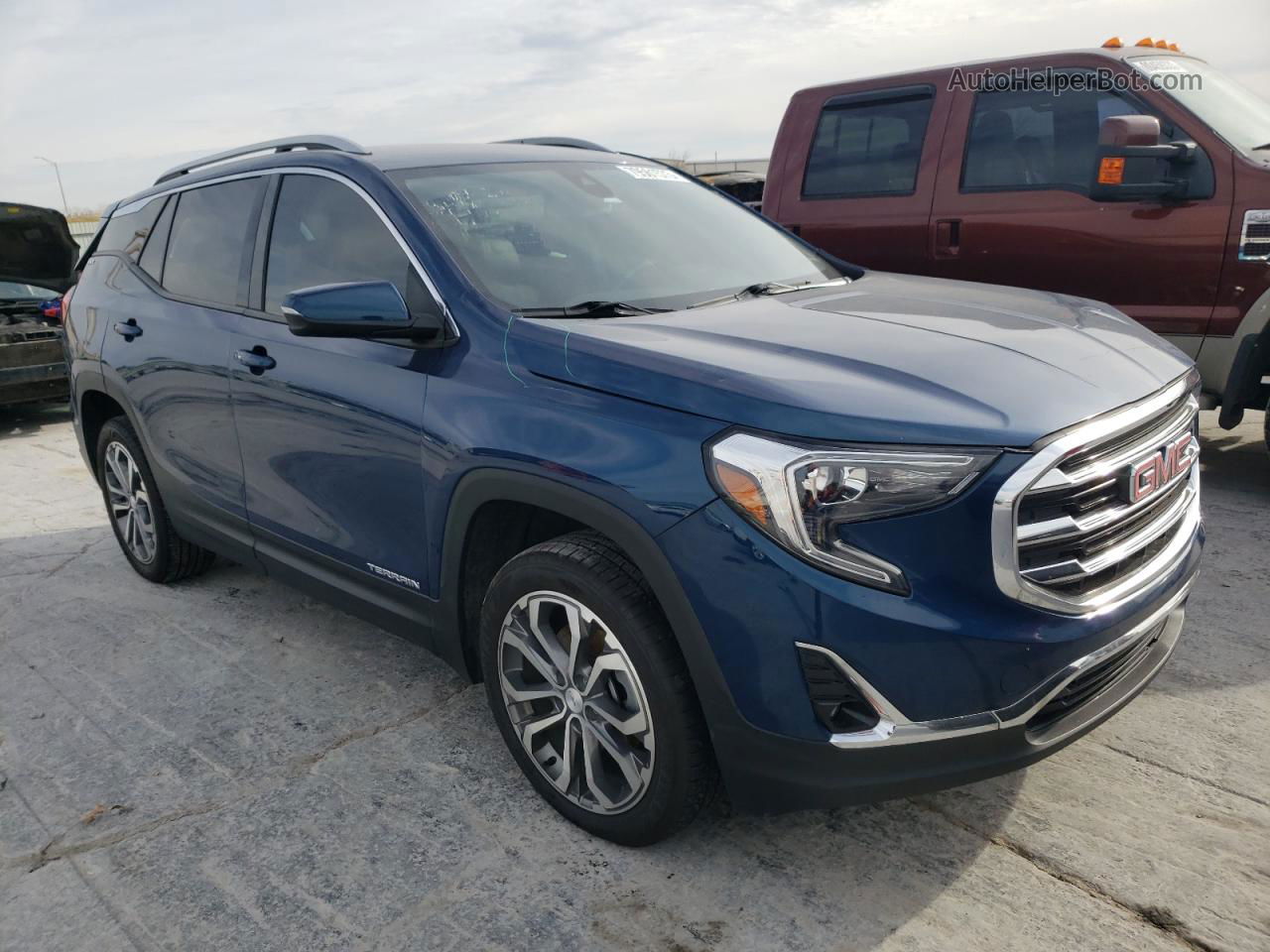 2020 Gmc Terrain Slt Blue vin: 3GKALPEX6LL315357