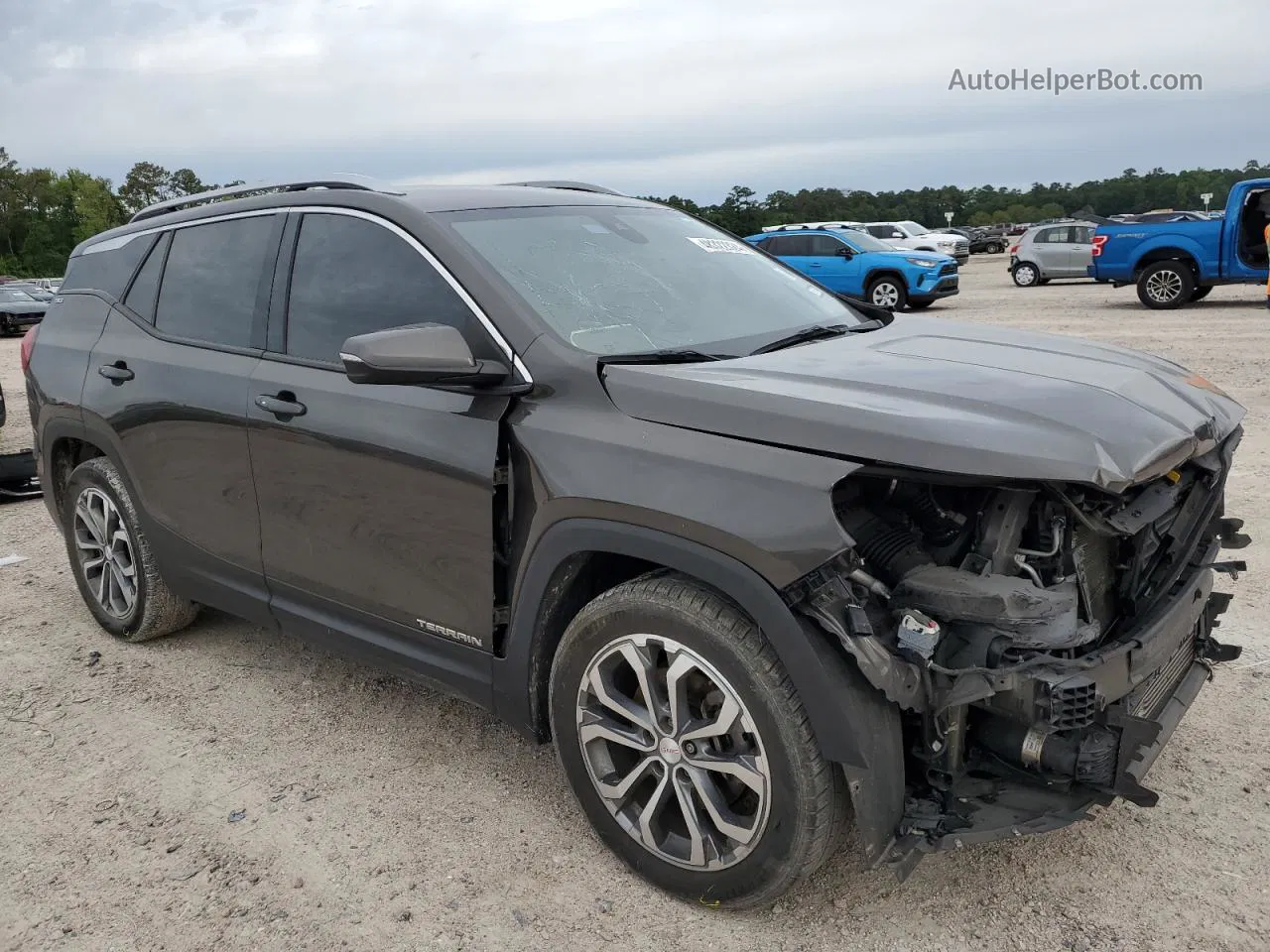 2019 Gmc Terrain Slt Gray vin: 3GKALPEX7KL187662