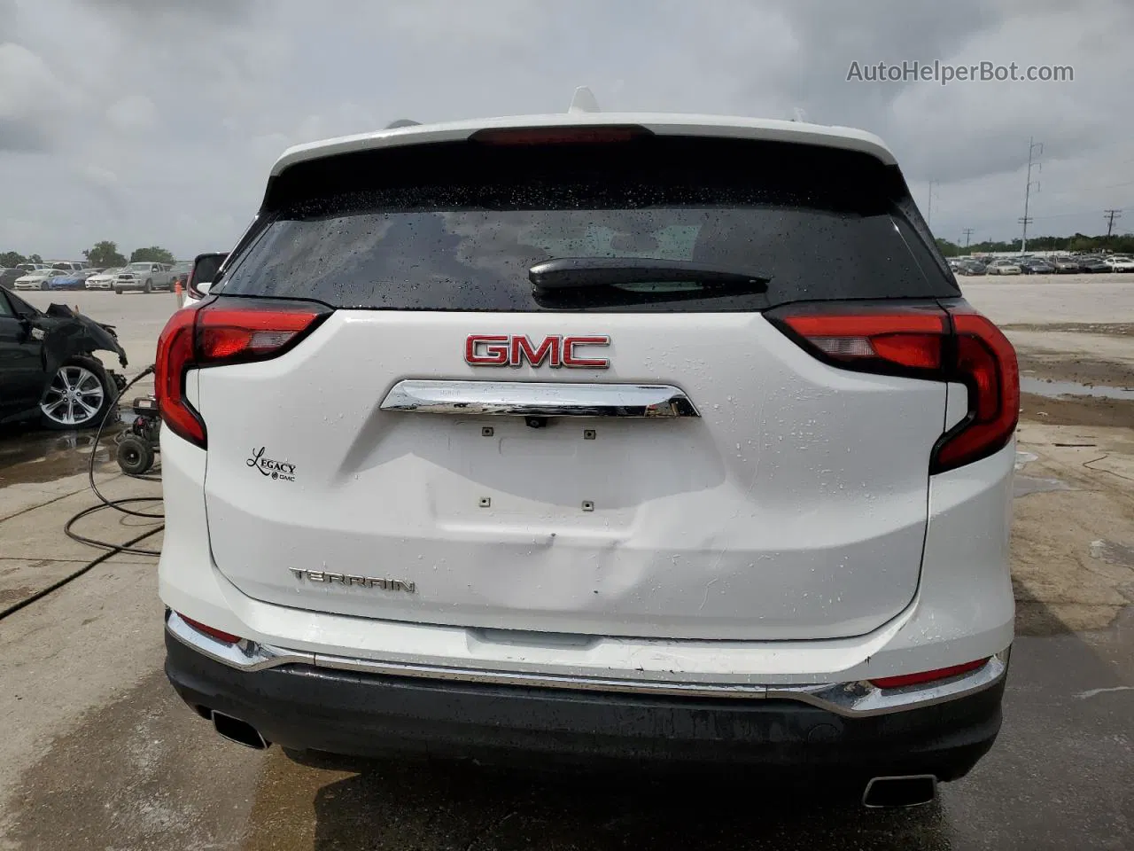 2019 Gmc Terrain Slt Белый vin: 3GKALPEX7KL274087