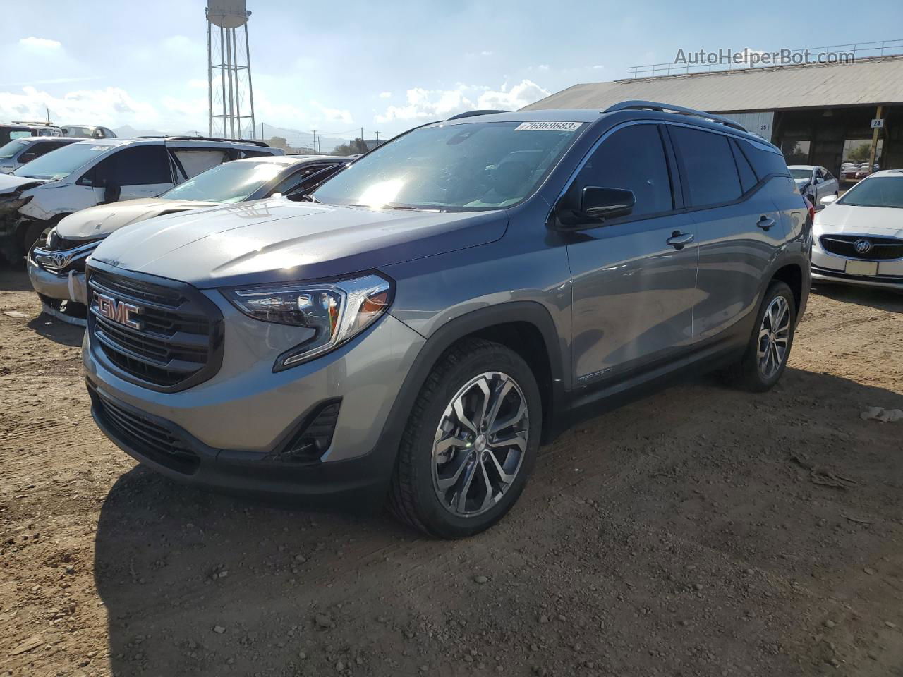 2020 Gmc Terrain Slt Gray vin: 3GKALPEX7LL186528