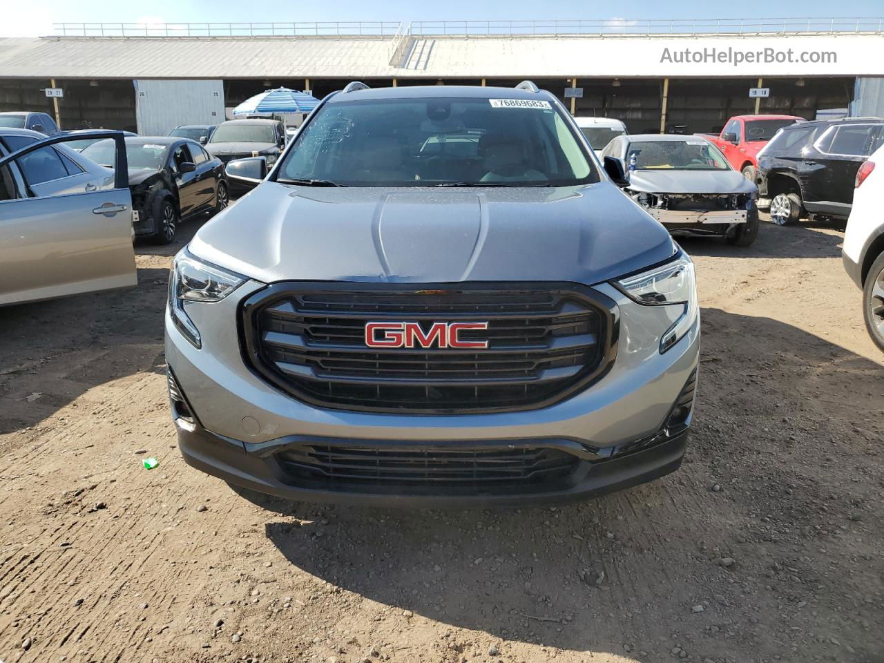 2020 Gmc Terrain Slt Gray vin: 3GKALPEX7LL186528