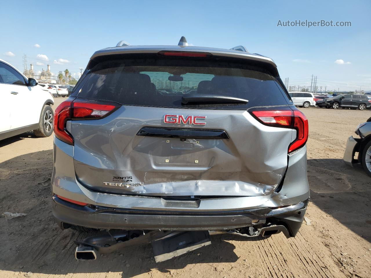 2020 Gmc Terrain Slt Gray vin: 3GKALPEX7LL186528