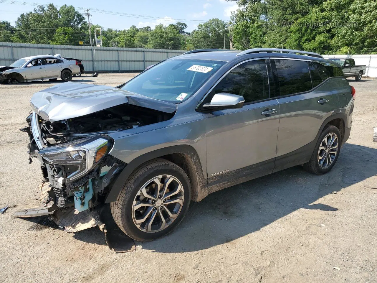 2019 Gmc Terrain Slt Gray vin: 3GKALPEX8KL168196