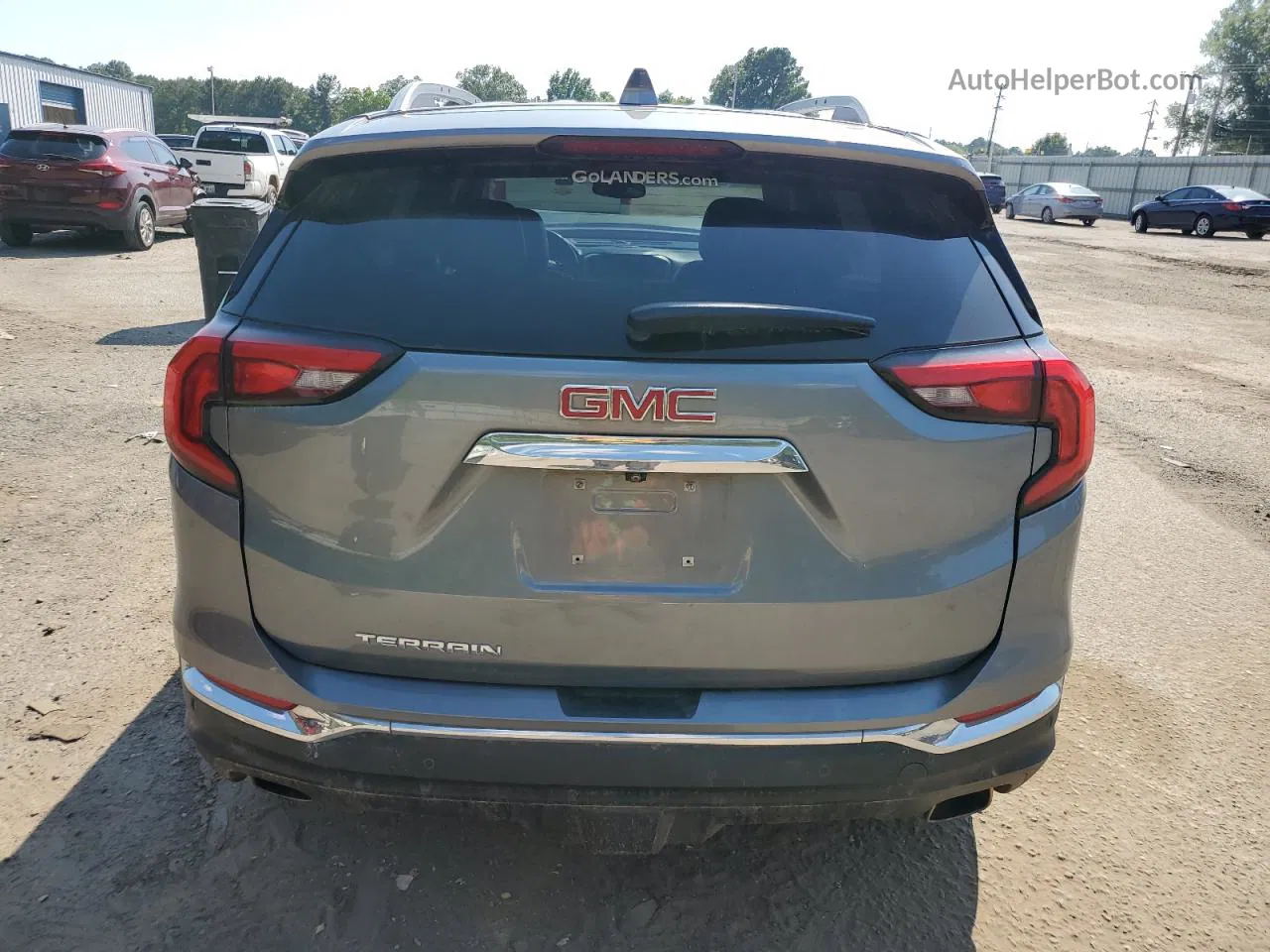 2019 Gmc Terrain Slt Серый vin: 3GKALPEX8KL168196