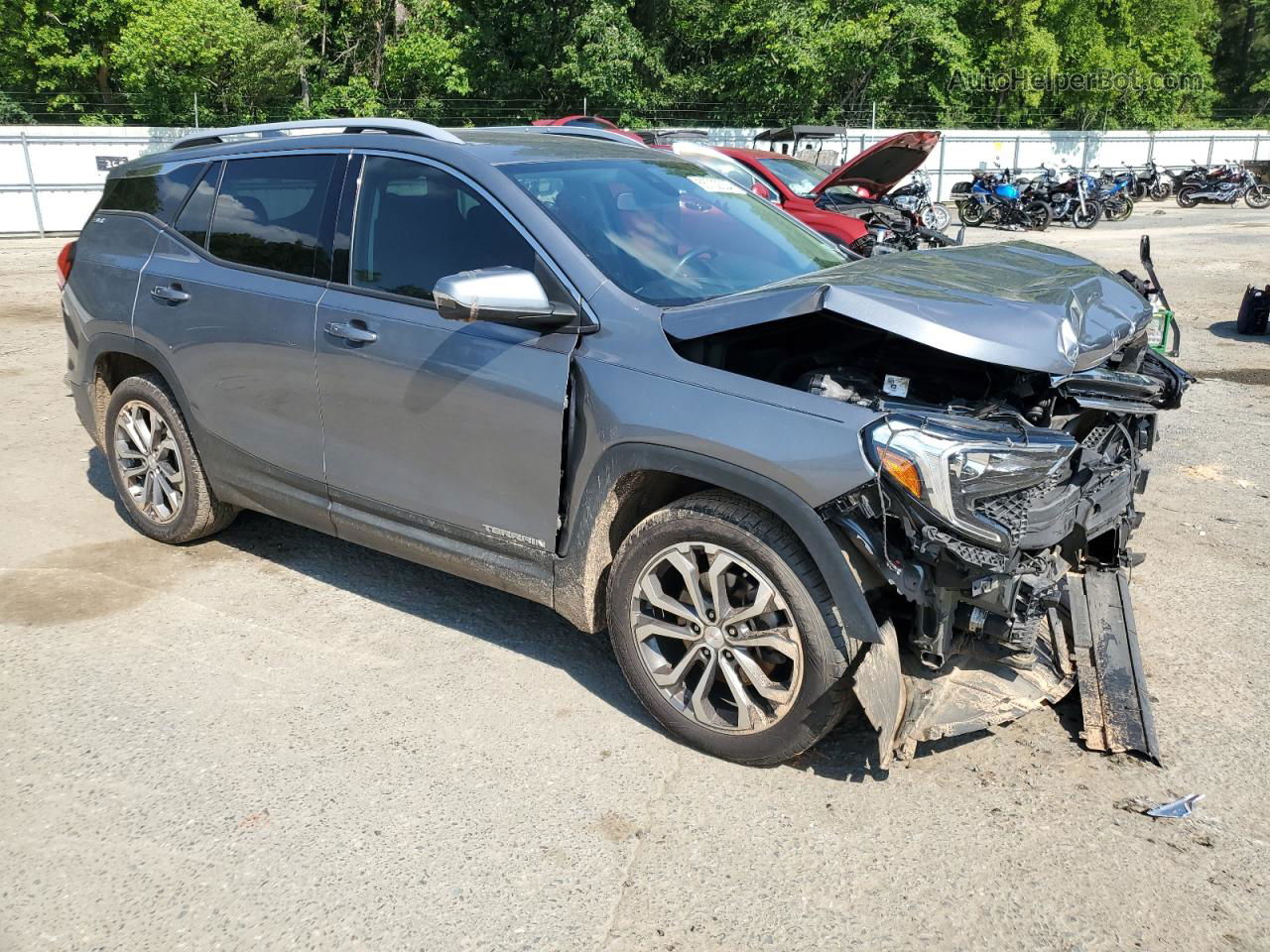 2019 Gmc Terrain Slt Gray vin: 3GKALPEX8KL168196