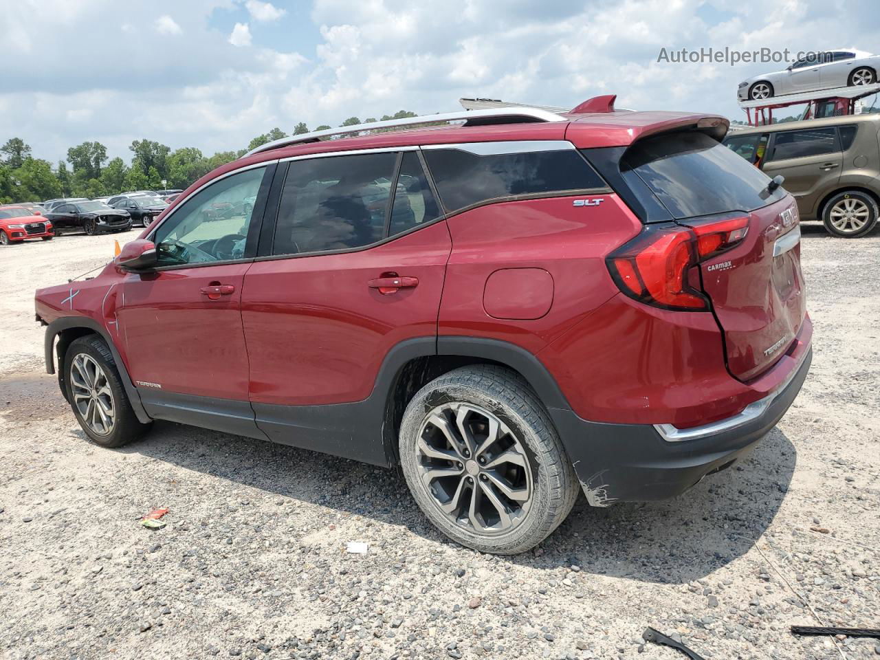 2019 Gmc Terrain Slt Red vin: 3GKALPEX8KL274194