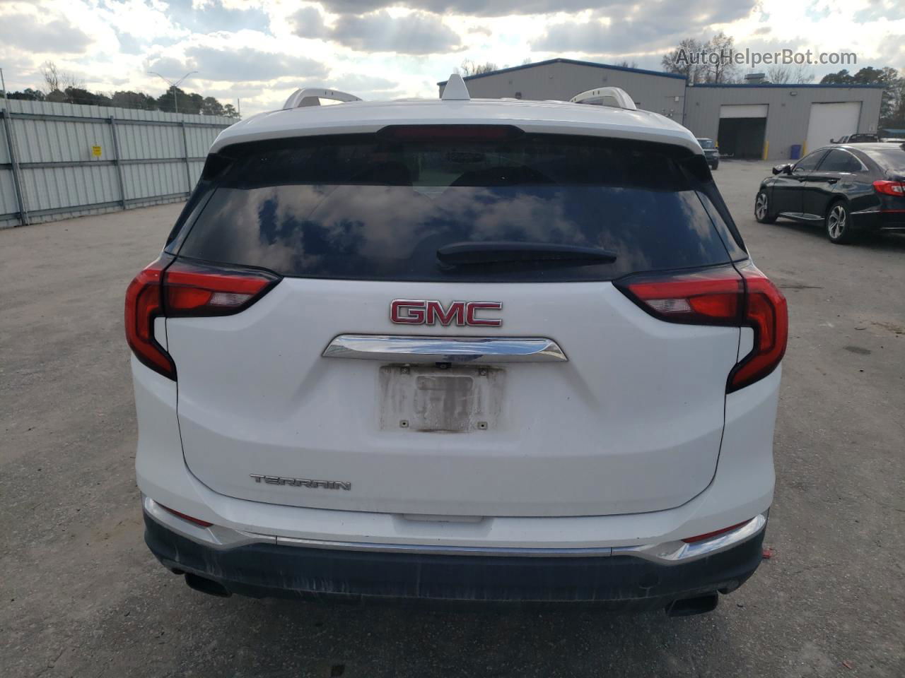 2019 Gmc Terrain Slt White vin: 3GKALPEX8KL280612