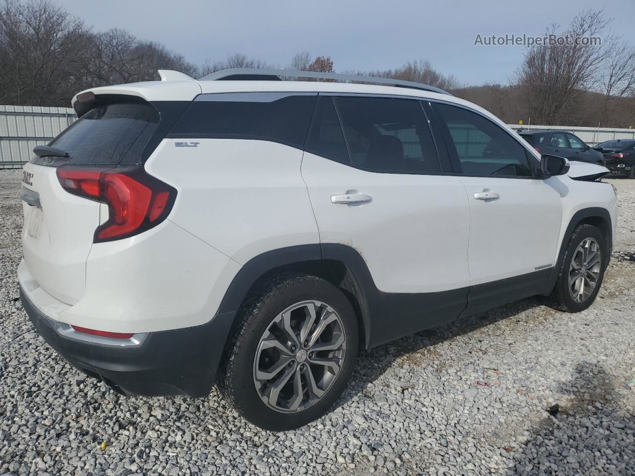 2019 Gmc Terrain Slt White vin: 3GKALPEX9KL183760