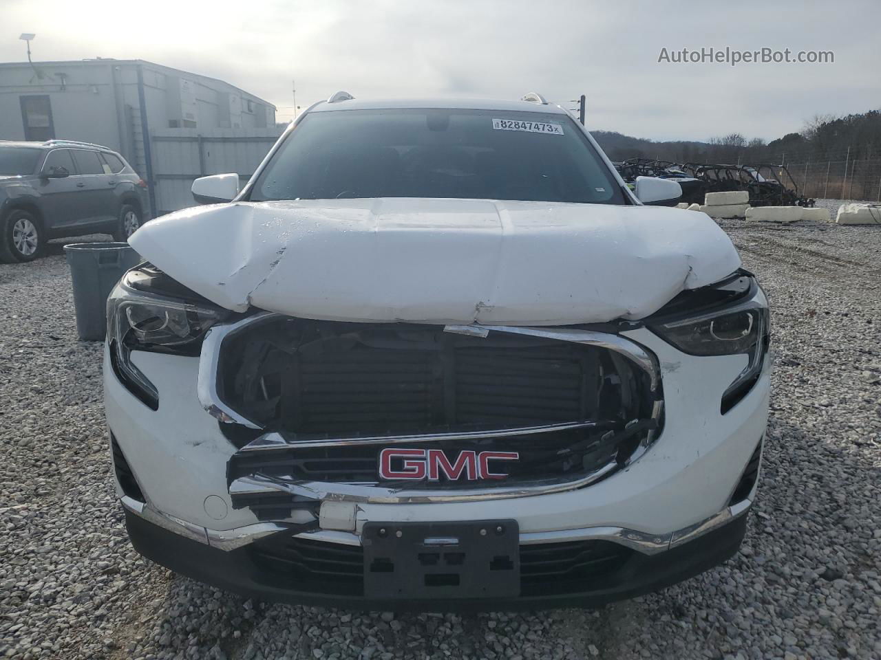 2019 Gmc Terrain Slt White vin: 3GKALPEX9KL183760