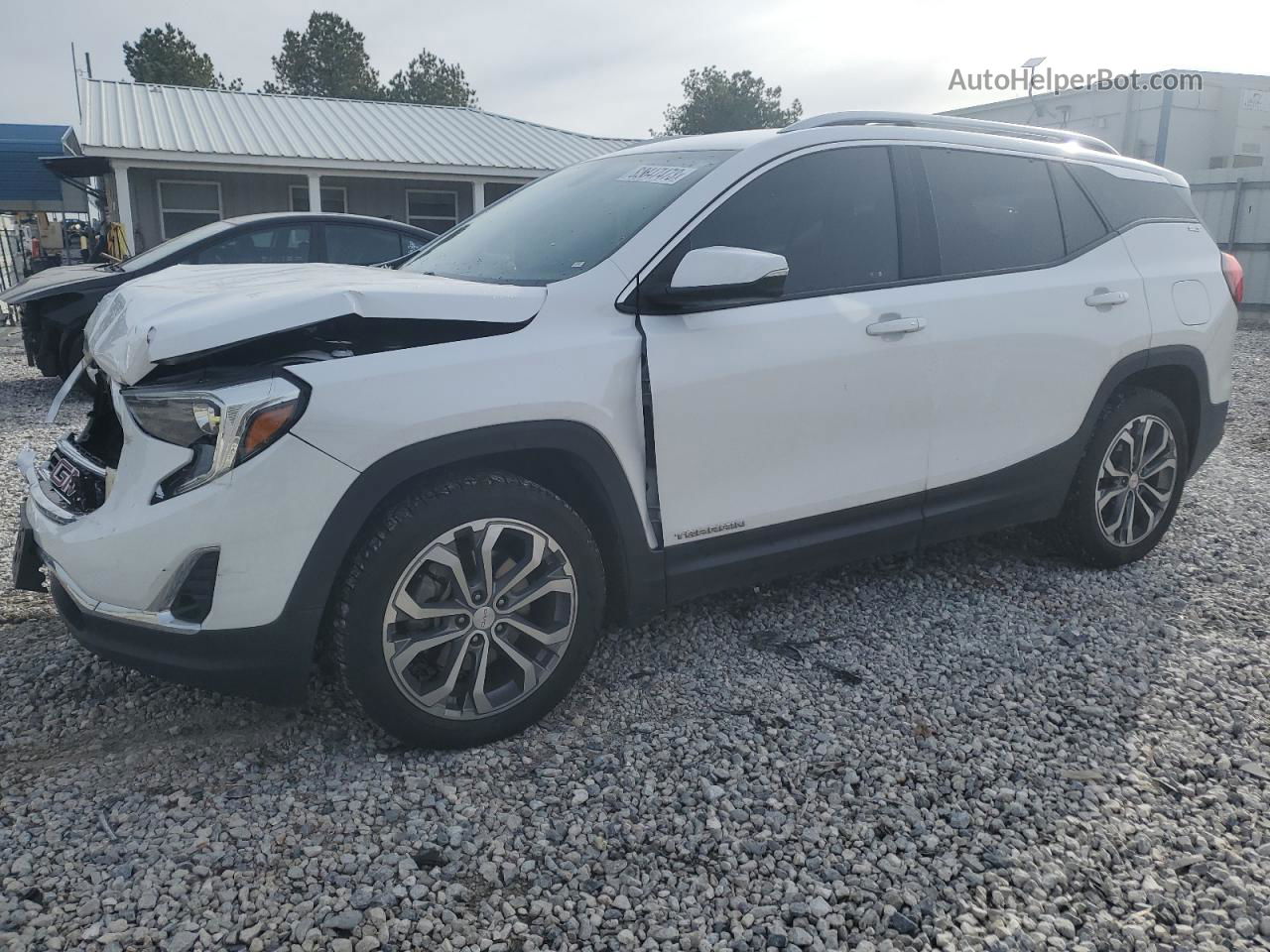 2019 Gmc Terrain Slt White vin: 3GKALPEX9KL183760