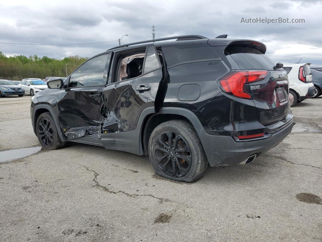 2019 Gmc Terrain Slt Black vin: 3GKALPEX9KL232679