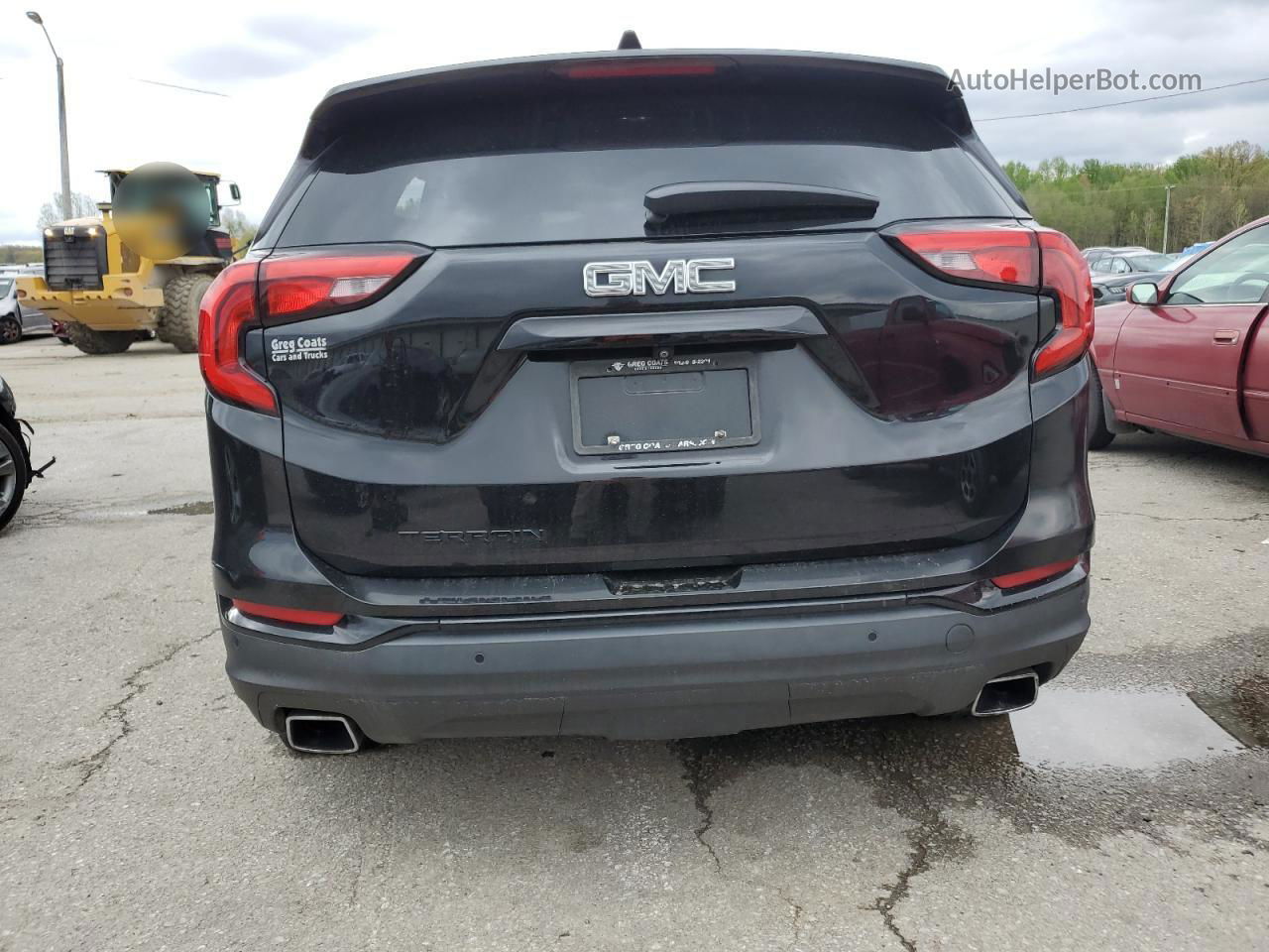 2019 Gmc Terrain Slt Black vin: 3GKALPEX9KL232679