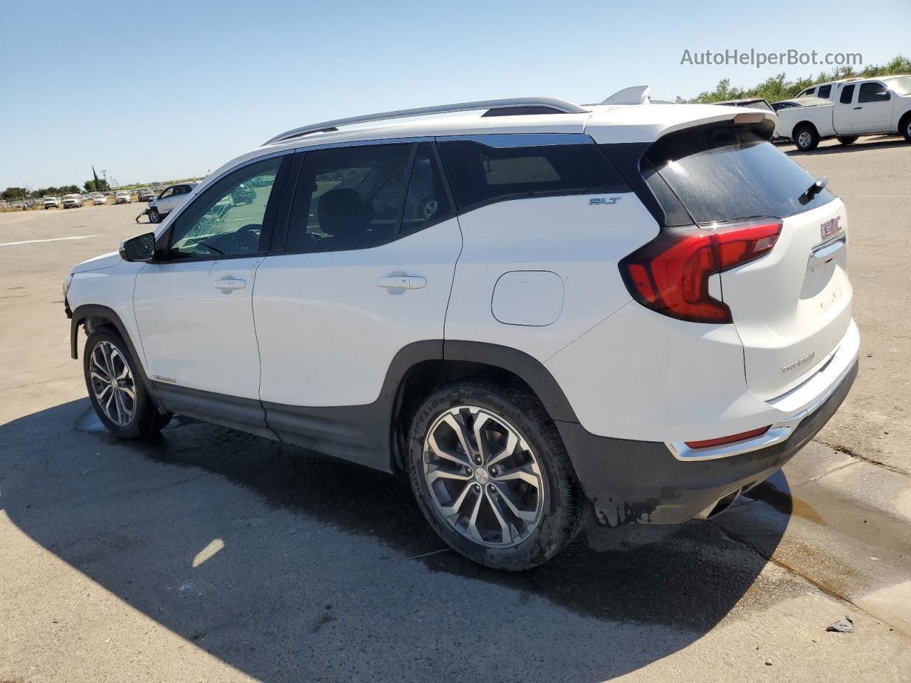 2019 Gmc Terrain Slt Белый vin: 3GKALPEX9KL277556