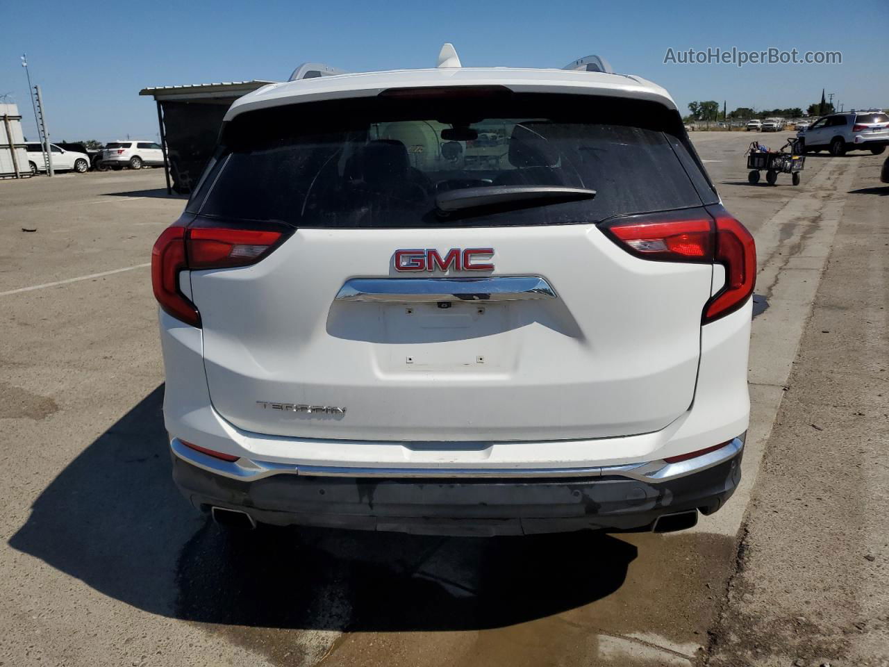 2019 Gmc Terrain Slt White vin: 3GKALPEX9KL277556