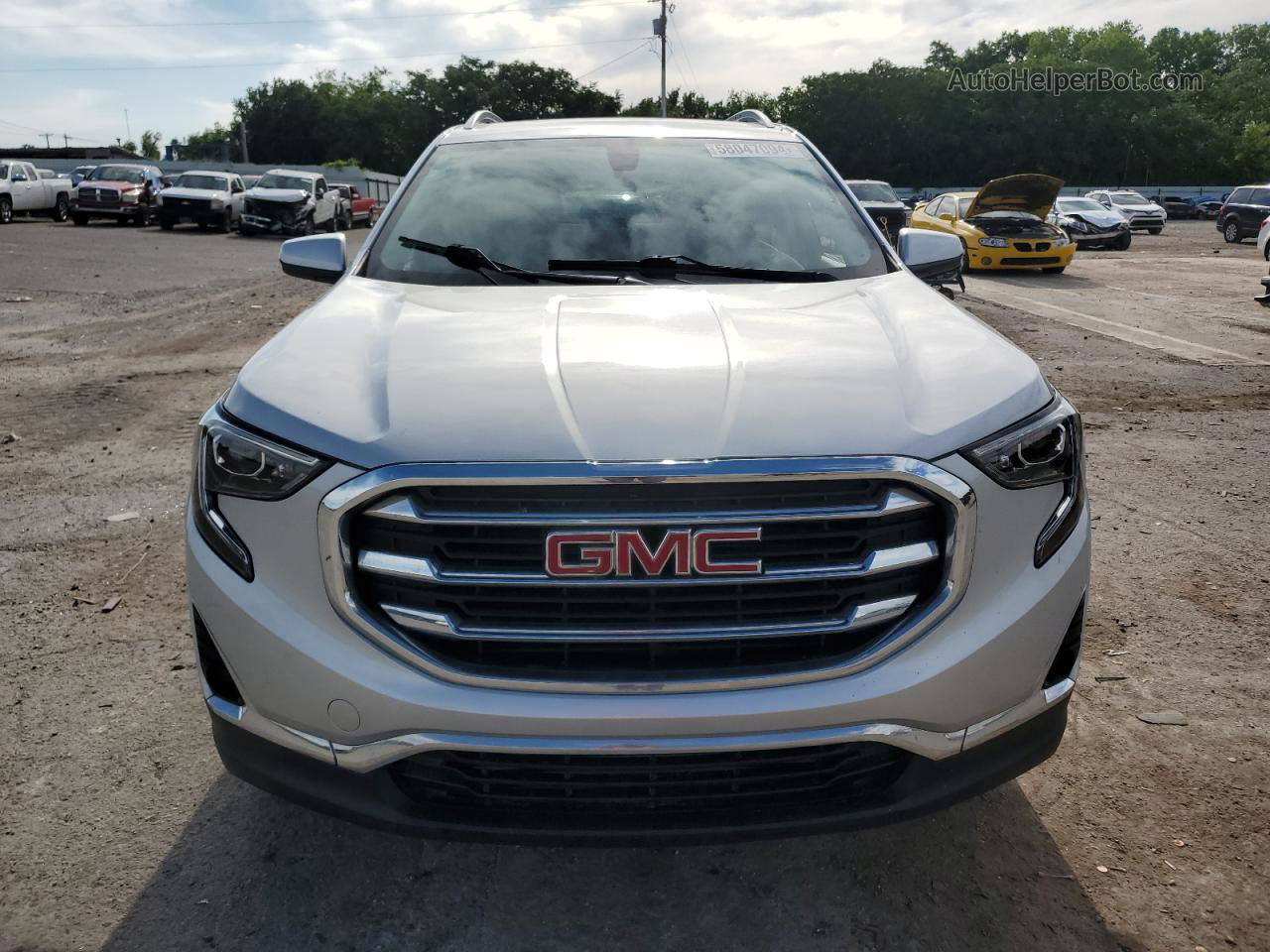 2019 Gmc Terrain Slt Silver vin: 3GKALPEXXKL140528