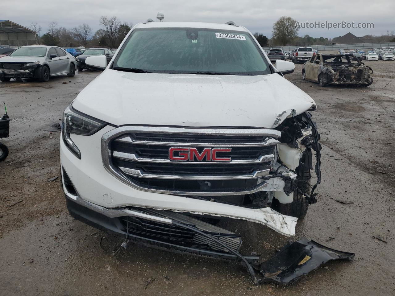 2020 Gmc Terrain Slt White vin: 3GKALPEXXLL235611